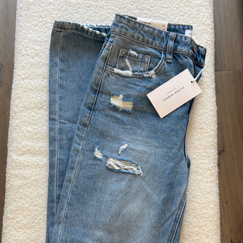 Flying Monkey Size 24 Jeans Nwt